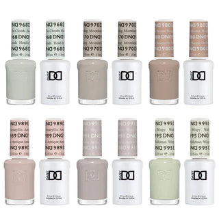 DND Gel & Polish 6pc Bundle - Sad Beige Palette