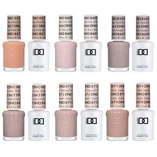 DND Gel & Polish 6pc Bundle - Essential Base Colors