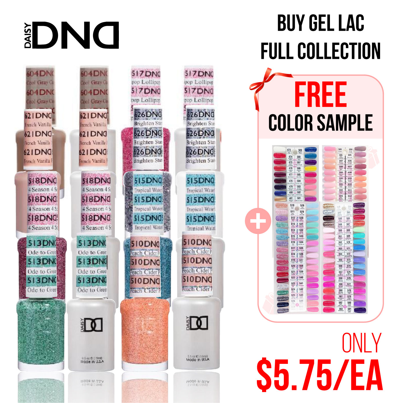 One Line DND 280 Gel & Lacquer Combos