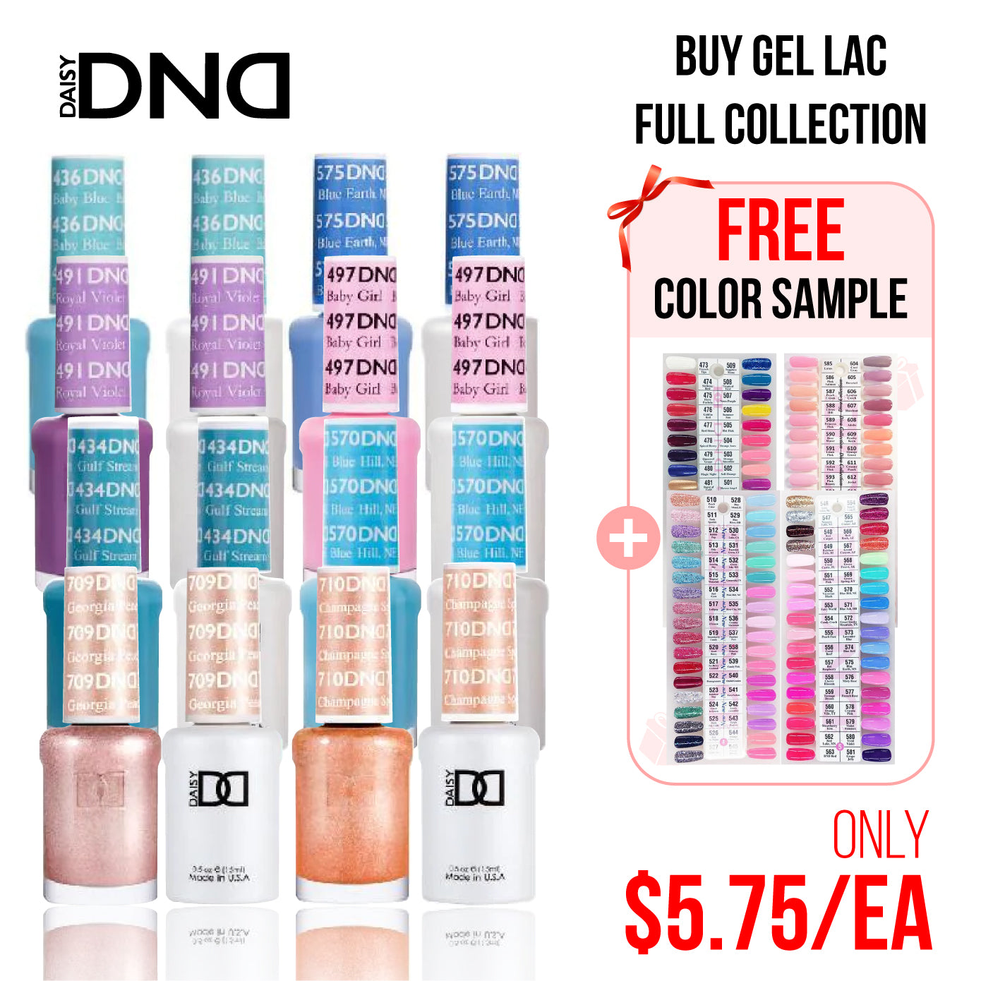 One Line DND 307 Gel & Lacquer Combos