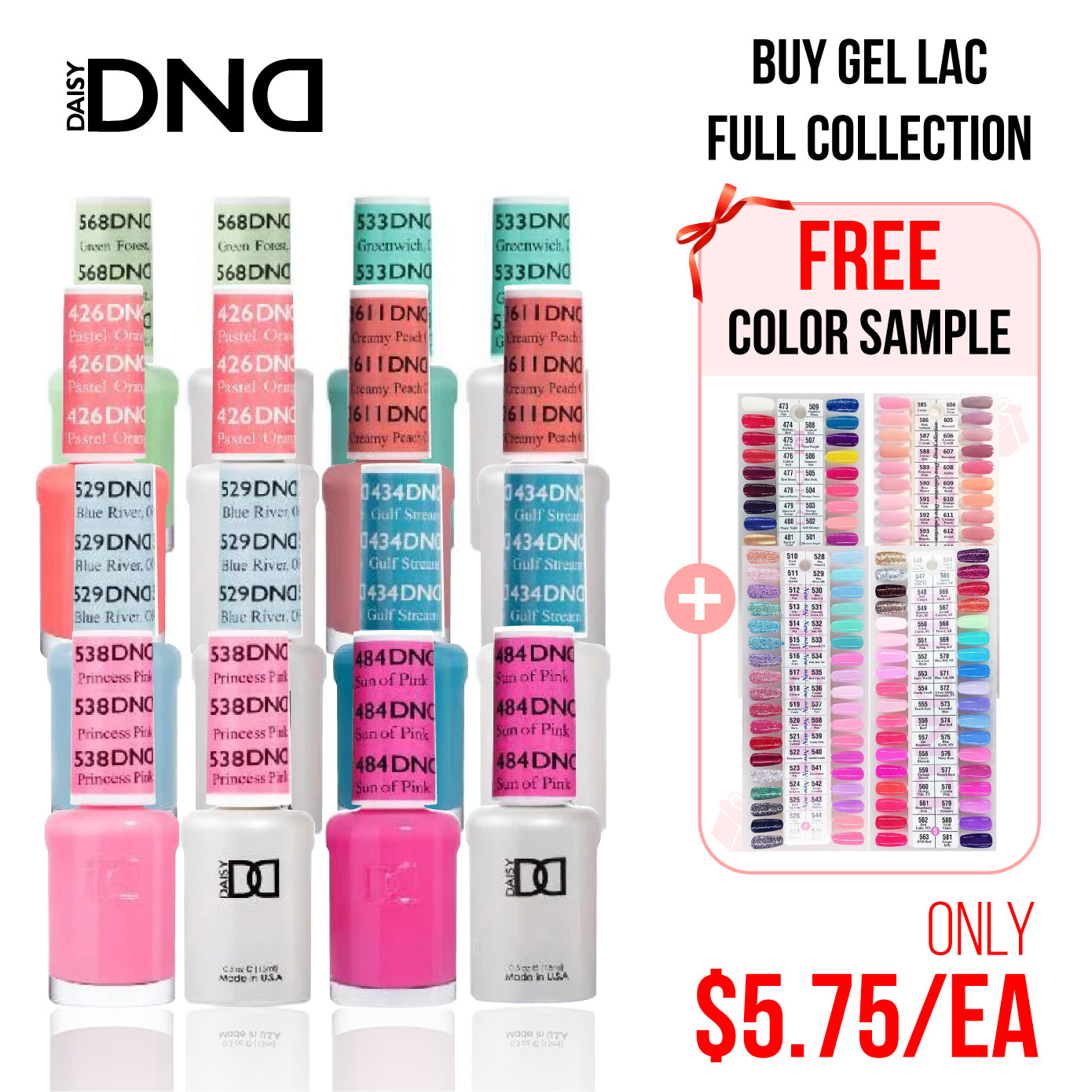 One Line DND 350 Gel & Lacquer Combos