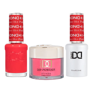 DND Gel Nail Polish - 414 Summer Hot Pink