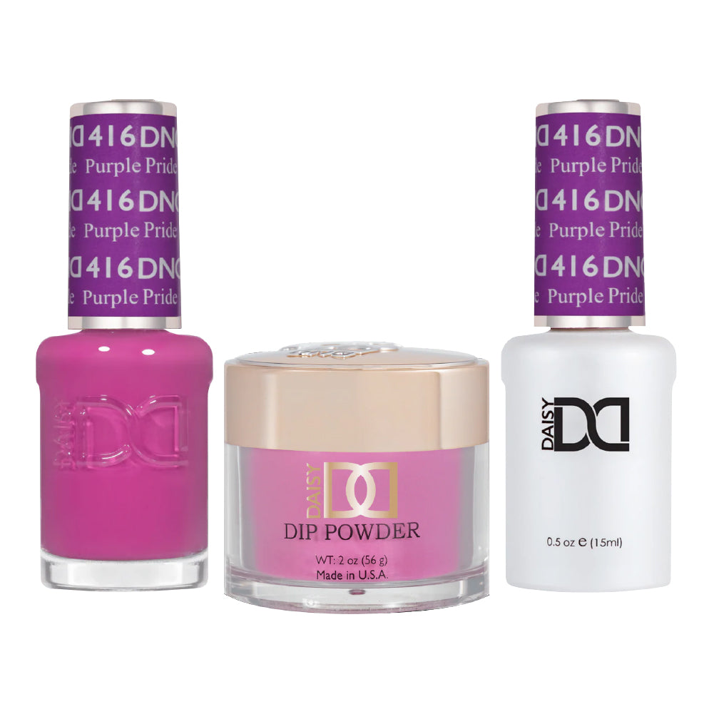 デイジー DND Gel + Lacquer Duo #416 Purple Pride – ND Nails Supply