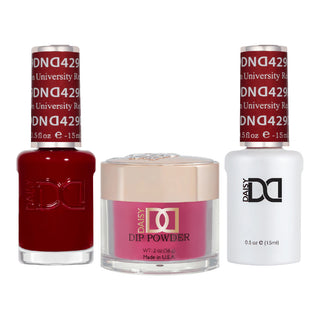 DND Gel Nail Polish - 429 Boston University Red