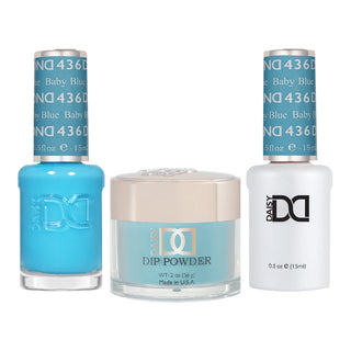 DND Gel Nail Polish - 436 Baby Blue