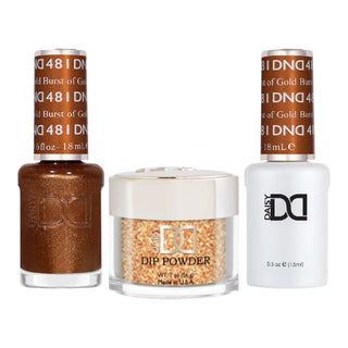 DND Gel Nail Polish - 481 Burst of Gold