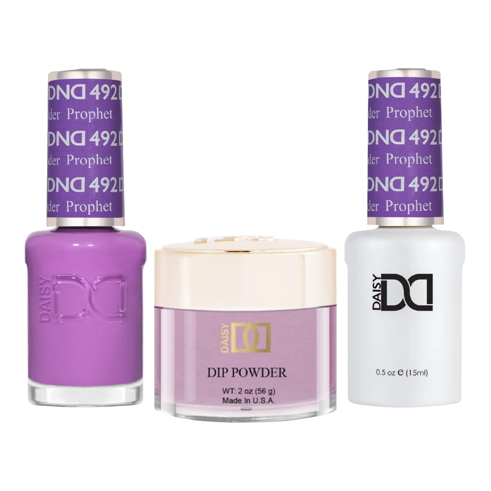 DND Gel + Lacquer Duo #492 Lavender Prophet – ND Nails Supply