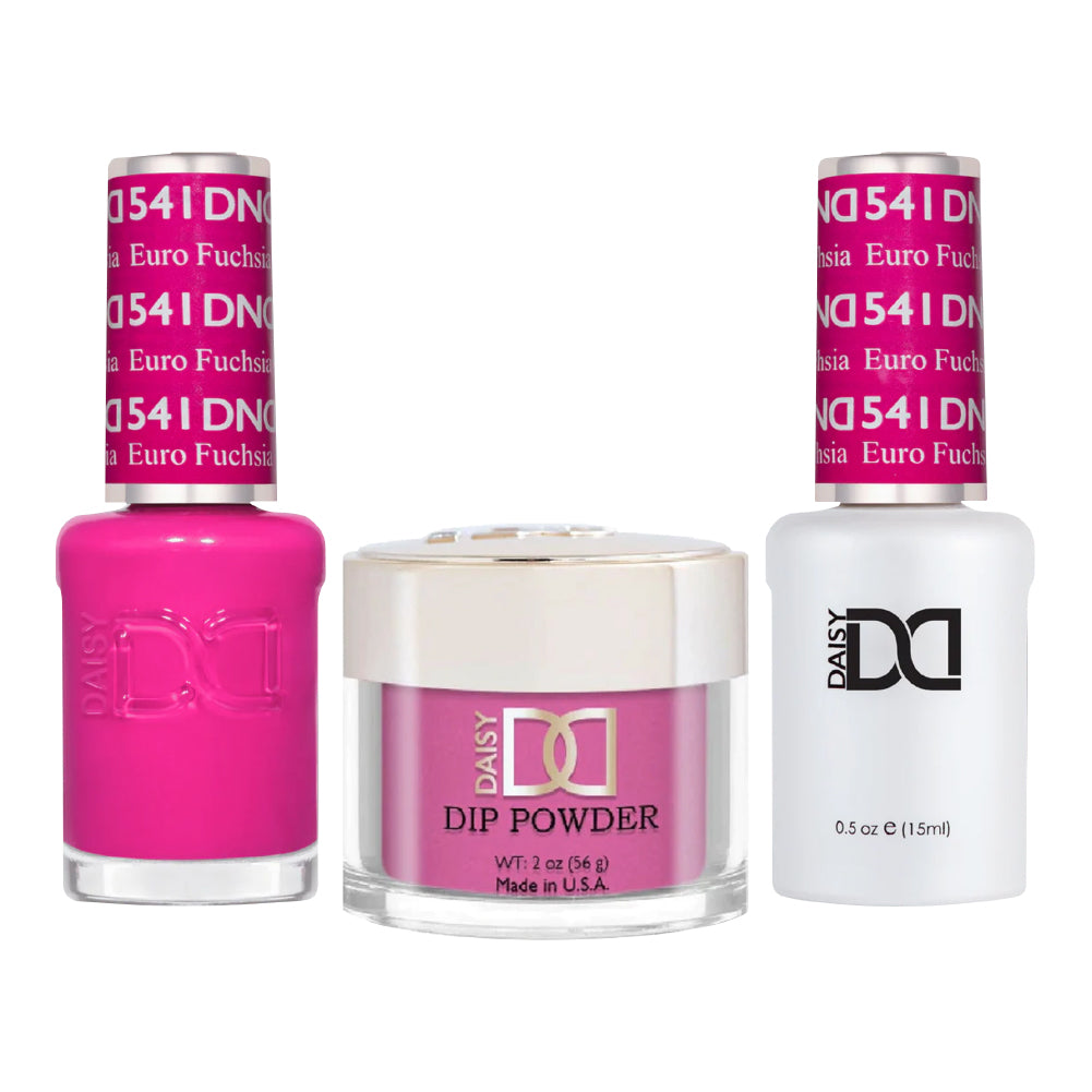 DND Gel + Lacquer Duo #541 Euro Fuchsia – ND Nails Supply DND Gel + Lacquer Duo #541 Euro Fuchsia – ND Nails Supply
