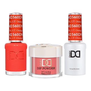 DND Gel Nail Polish - 560 Orange Ville, UT