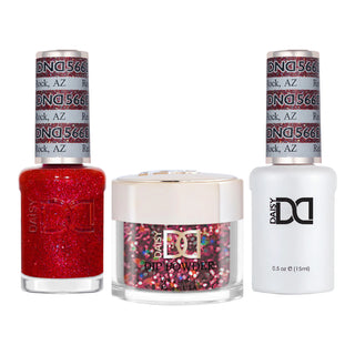 DND Gel Nail Polish - 566 Red Rock, AZ