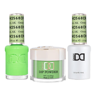 DND Gel Nail Polish - 568 Green Forest, AK