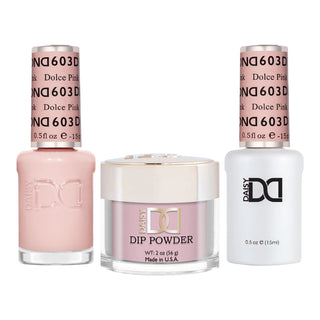 DND Gel Nail Polish - 603 Dolce Pink