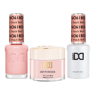 DND Gel Nail Polish - 618 Peach Buff