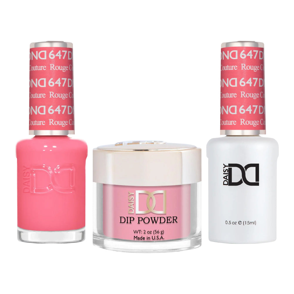 DND Gel Nail Polish - 647 Rouge Couture