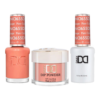 DND Gel Nail Polish - 655 Pure Cataloupe