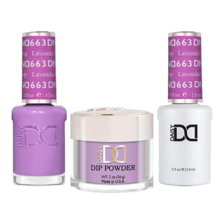 DND Gel Nail Polish - 663 Lavender Pop