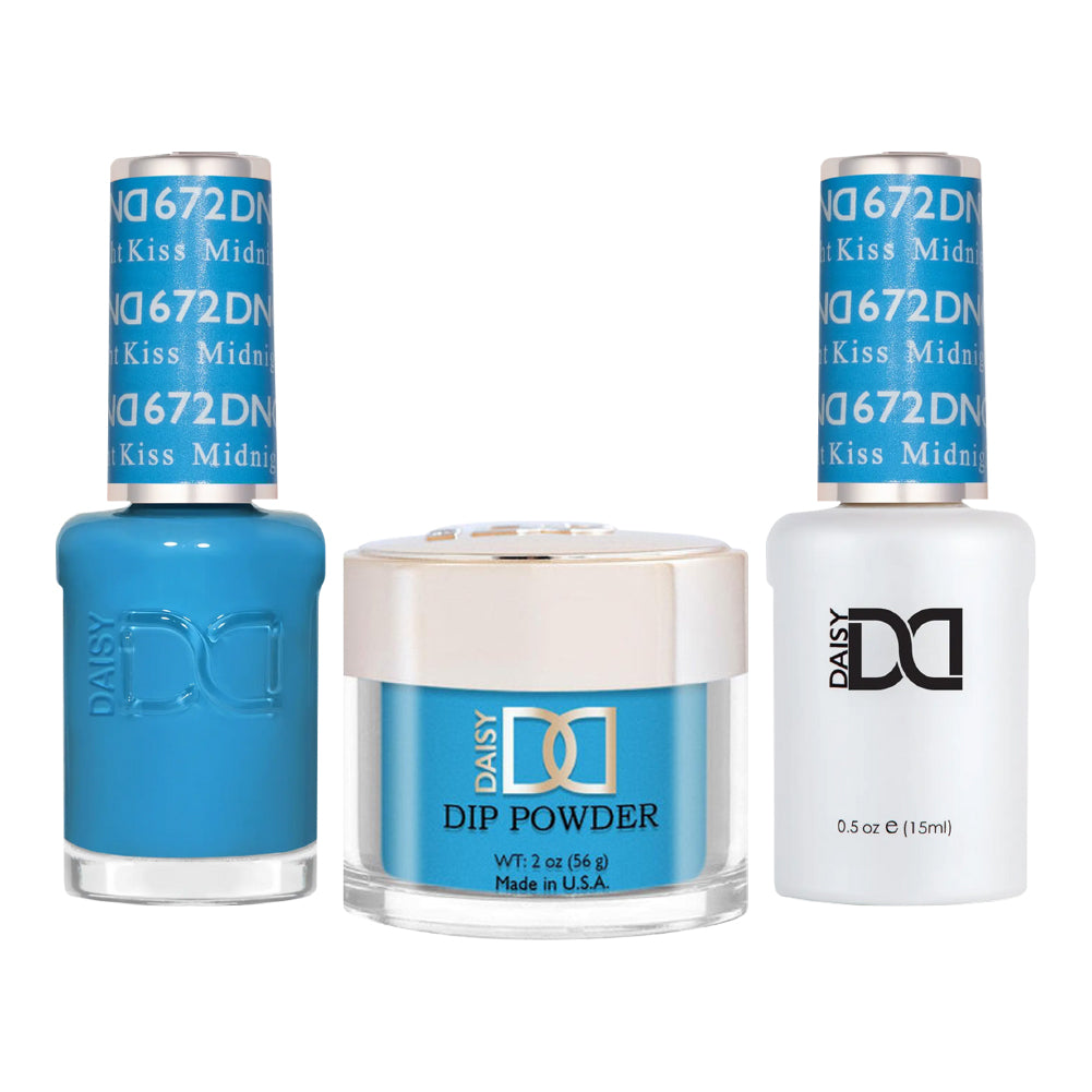 DND Gel + Lacquer Duo #672 Midnight Kiss – ND Nails Supply