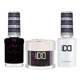 DND Gel Nail Polish - 674 Purple Scorpio