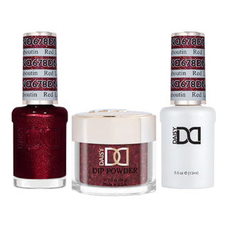 DND Gel Nail Polish - 678 Red Louboutin