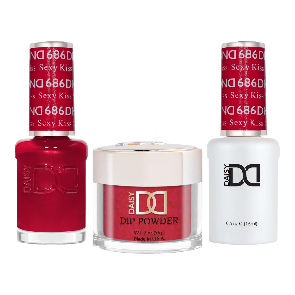 DND 686 Sexy Kiss Gel & Lacquer Duo – ND Nails Supply