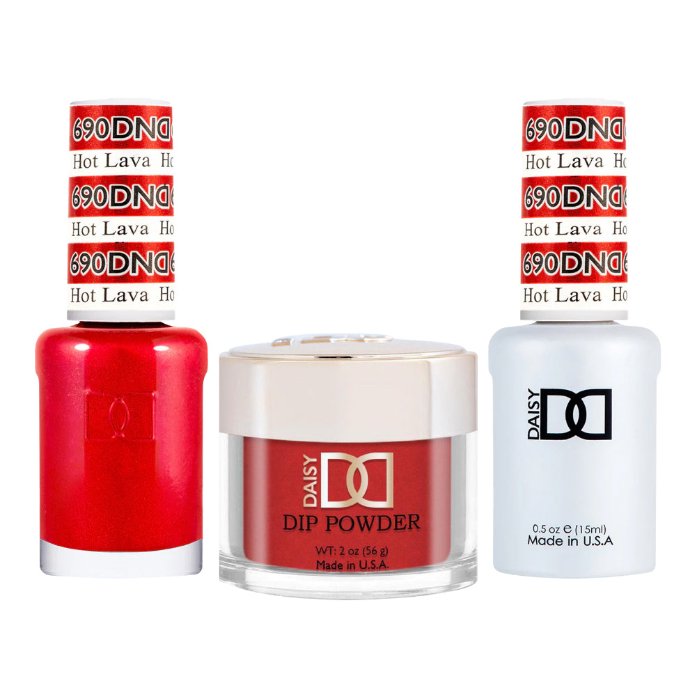 DND Gel Nail Polish - 690 Hot Lava – ND Nails Supply