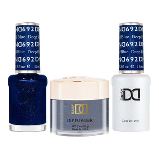 DND Gel Nail Polish - 692 Deep Royal Blue