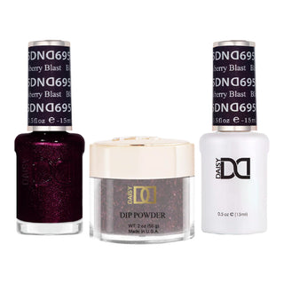 DND Gel Nail Polish - 695 Blackberry Blast