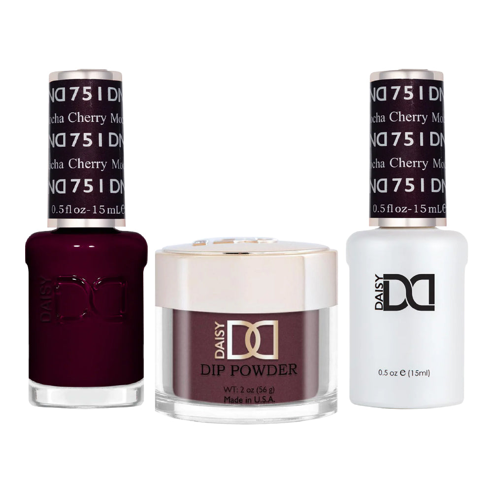 DND Gel Nail Polish - 751 Cherry Mocha – ND Nails Supply