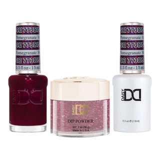 DND Gel Nail Polish - 773 Holiday Pomegranate