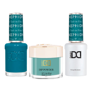 DND Gel Nail Polish - 791 Teal-in Fine