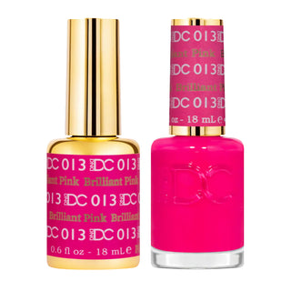 DND DC Gel Nail Polish - 013 Brilliant Pink