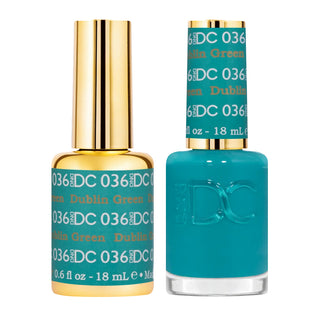 DND DC Gel Nail Polish - 036 Dublin Green
