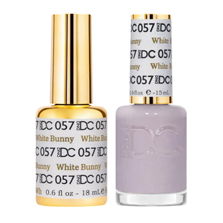 DND DC Gel Nail Polish - 057 White Bunny