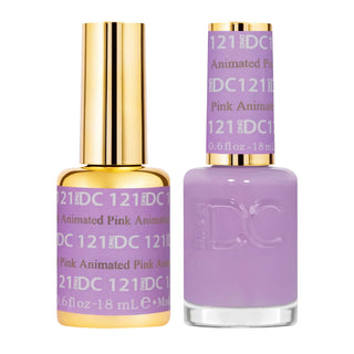 DND DC Gel Nail Polish - 121 Animated Pink
