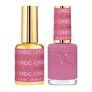 DND DC Gel Nail Polish - 129 Jazzberry Jam