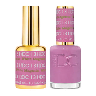 DND DC Gel Nail Polish - 131 White Magenta