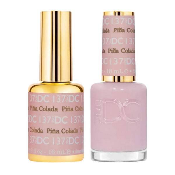 DND DC Gel + Lacquer Duo #137 Pina Colada – ND Nails Supply