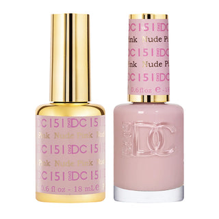 DND DC Gel Nail Polish - 151 Nude Pink