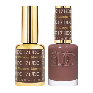 DND DC Gel Nail Polish - 171 Maroon