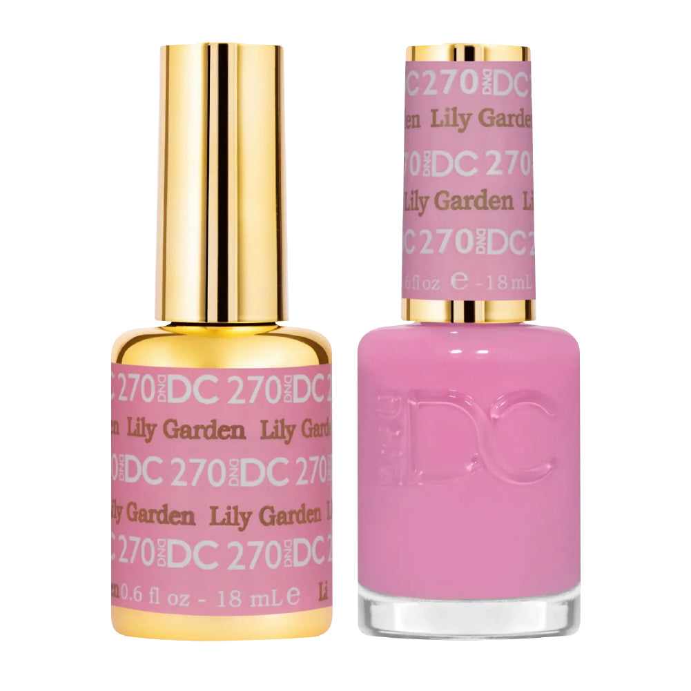 DND DC Gel + Lacquer Duo #270 Lily Garden – ND Nails Supply