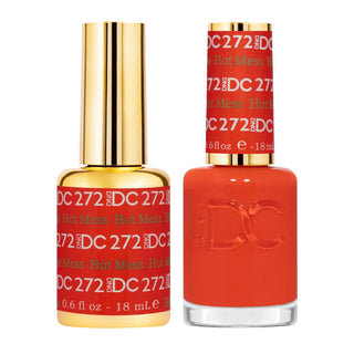 DND DC Gel Nail Polish - 272 Hot Mess