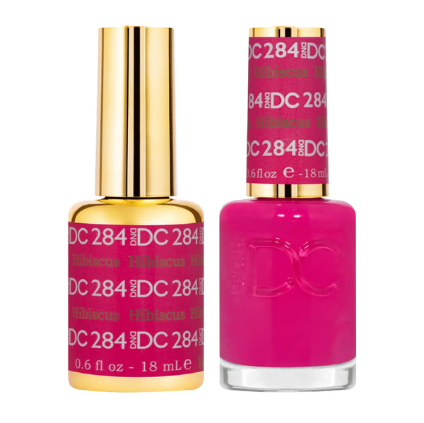 DND DC Gel + Lacquer Duo #284 Hibiscus – ND Nails Supply