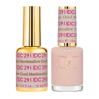 DND DC Gel Nail Polish - 291 Marshmallow Cloud