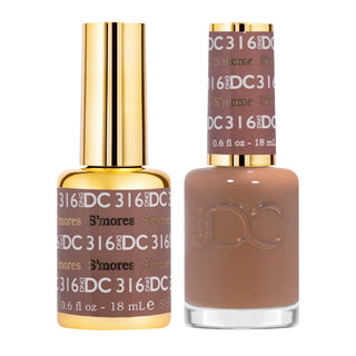 DND DC Gel Nail Polish - 316 S’mores