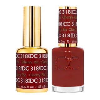 DND DC Gel Nail Polish - 318 Cadmium Cherry Pie