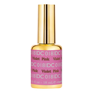 DND DC Gel Polish - 018 Violet Pink