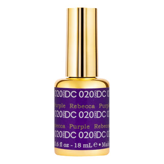 DND DC Gel Polish - 020 Rebecca Purple
