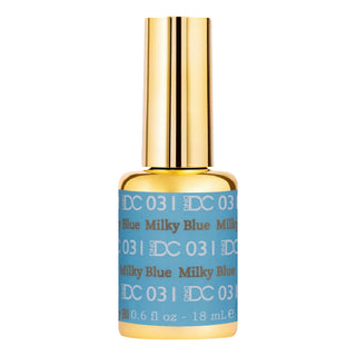 DND DC Gel Polish - 031 Milky Blue
