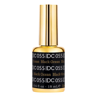 DND DC Gel Polish - 055 Black Ocean
