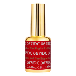 DND DC Gel Polish - 067 Fire Engine Red